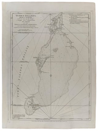 Item #42752 Turks Islands From A Survey made in 1753 by Sloops l'Aigle and l'Emeraude,...