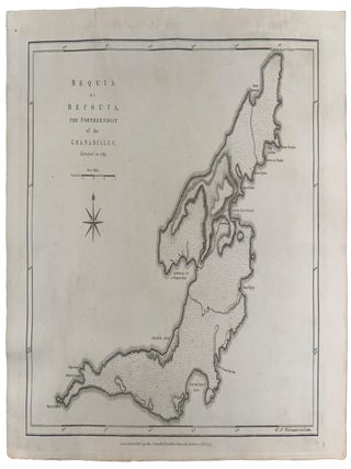 Item #42753 Bequia Or Becouya, The Northernmost of the Grandilles, Surveyed in 1763. Thomas JEFFERYS
