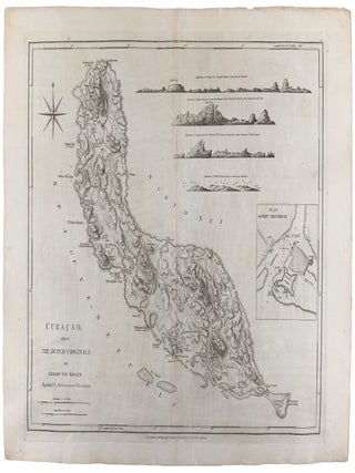 Item #42754 Curacao From The Dutch Originals Of Gerard Van Keulen Regulated by Astronomical...