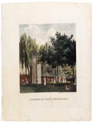 Item #42956 State-House Garden, Philadelphia. William R. BIRCH, Thomas BIRCH