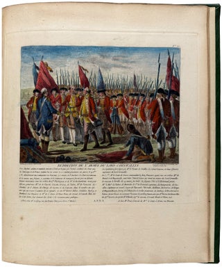 Recueil D'estampes Representant Les Differents Evenemens de la querre qui a procuré independence aux Etats Unis de l'Amerique.
