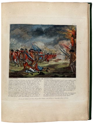 Recueil D'estampes Representant Les Differents Evenemens de la querre qui a procur&eacute; independence aux Etats Unis de l'Amerique.