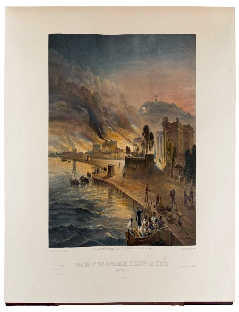 Item #43033 The Seat of War in the East. William SIMPSON.