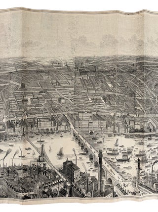 The Illustrated London News Panorama of London and the River Thames