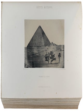 Item #43069 &Eacute;gypte, Nubie, Palestine et Syrie. Dessins Photographiques recueillis pendant les...