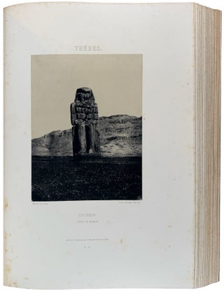 Égypte, Nubie, Palestine et Syrie. Dessins Photographiques recueillis pendant les années 1849, 1850 et 1851