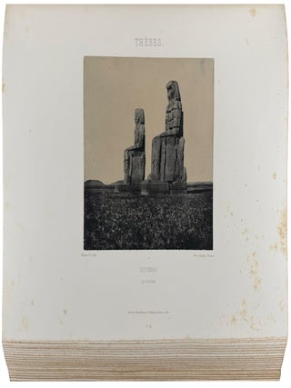 &Eacute;gypte, Nubie, Palestine et Syrie. Dessins Photographiques recueillis pendant les ann&eacute;es 1849, 1850 et 1851