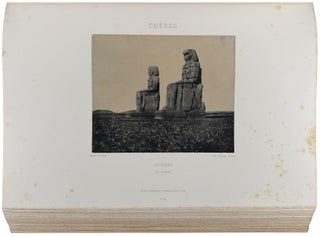 Égypte, Nubie, Palestine et Syrie. Dessins Photographiques recueillis pendant les années 1849, 1850 et 1851