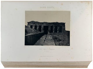 Égypte, Nubie, Palestine et Syrie. Dessins Photographiques recueillis pendant les années 1849, 1850 et 1851
