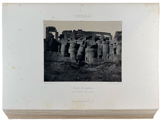 Égypte, Nubie, Palestine et Syrie. Dessins Photographiques recueillis pendant les années 1849, 1850 et 1851