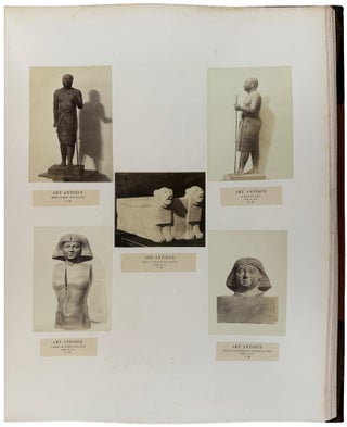 Album Photographique de la Mission Remplie en Égypte par le Vte Emmanuel de Rougé, accompagné de M. le Vte de Banville et de M. Jacques de Rougé, 1863-1864; photographies exécutées par M. le Vte de Banville; description des planches par M. le Vte Emmanuel de Rougé