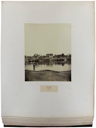 Album Photographique de la Mission Remplie en &Eacute;gypte par le Vte Emmanuel de Roug&eacute;, accompagn&eacute; de M. le Vte de Banville et de M. Jacques de Roug&eacute;, 1863-1864; photographies ex&eacute;cut&eacute;es par M. le Vte de Banville; description des planches par M. le Vte Emmanuel de Roug&eacute;