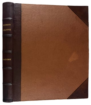 Album Photographique de la Mission Remplie en Égypte par le Vte Emmanuel de Rougé, accompagné de M. le Vte de Banville et de M. Jacques de Rougé, 1863-1864; photographies exécutées par M. le Vte de Banville; description des planches par M. le Vte Emmanuel de Rougé