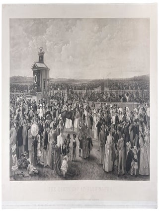 Item #5171 The Derby Day at Flemington. After Carl KAHLER