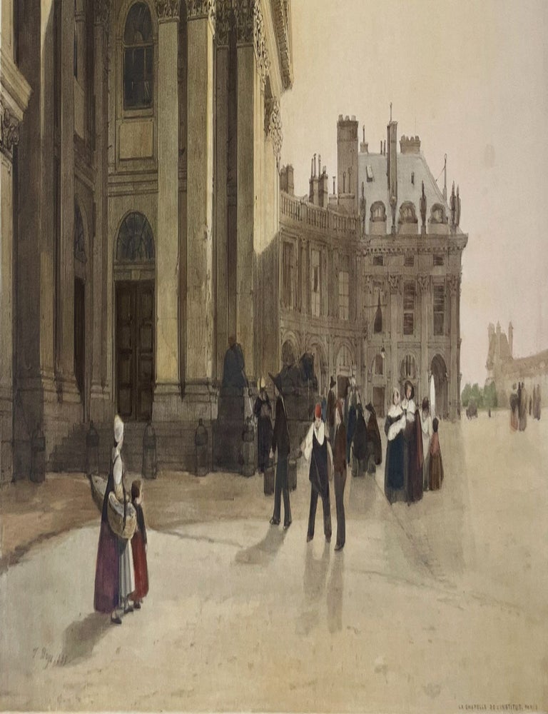 Item #5624 La Chapelle de l'Institut, Paris. Thomas SHOTTER BOYS.