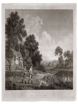 Item #6791 Shooting, Plate II. George STUBBS, William WOOLLETT