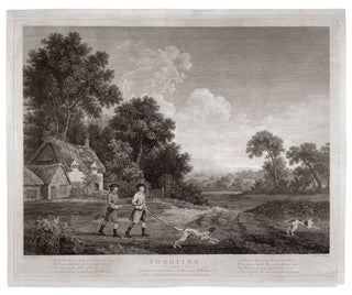 Item #6791 Shooting, Plate II. George STUBBS, William WOOLLETT