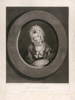 Item #7514 The Schindlerin. John Raphael after Sir Joshua REYNOLDS SMITH