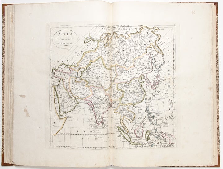 Item #24634 General Atlas, being a collection of Maps of the World and Quarters, their principal empires, kingdoms, &c. ... (Price 7 dollars 50 cents). Mathew CAREY.